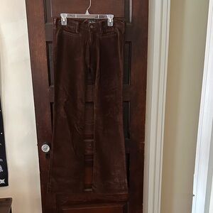 Marc Vachon Brown Corduroy Flare Pants
